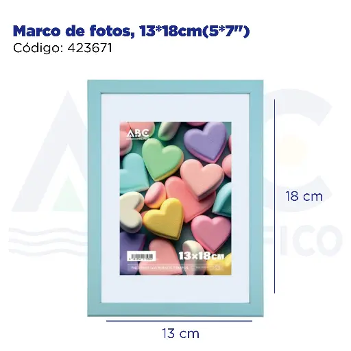 [423671] Marco de fotos, 13*18cm(5*7")