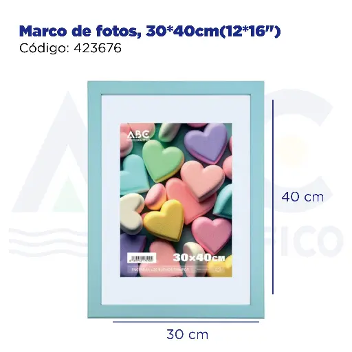 [423676] Marco de fotos, 30*40cm(12*16")