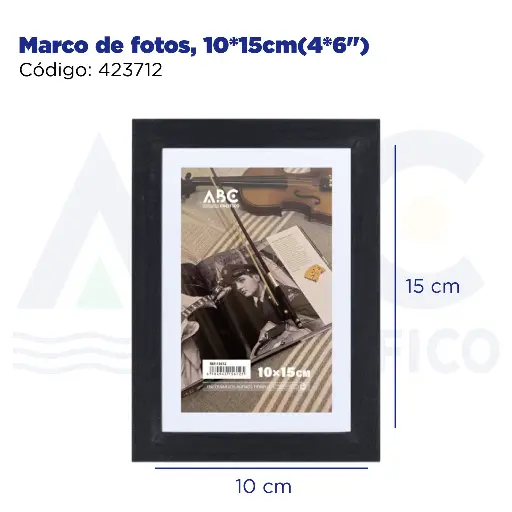 [423712] Marco de fotos, 10*15cm(4*6")