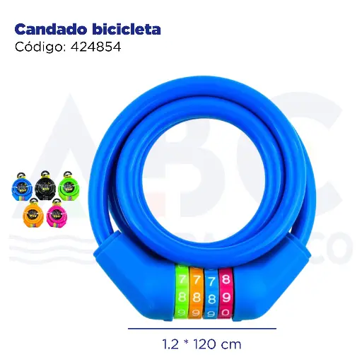 [424854] Candado bicicleta