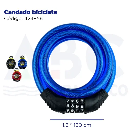 [424856] Candado bicicleta