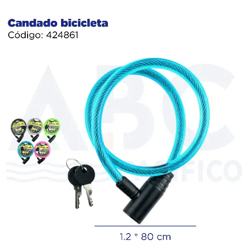 [424861] Candado bicicleta