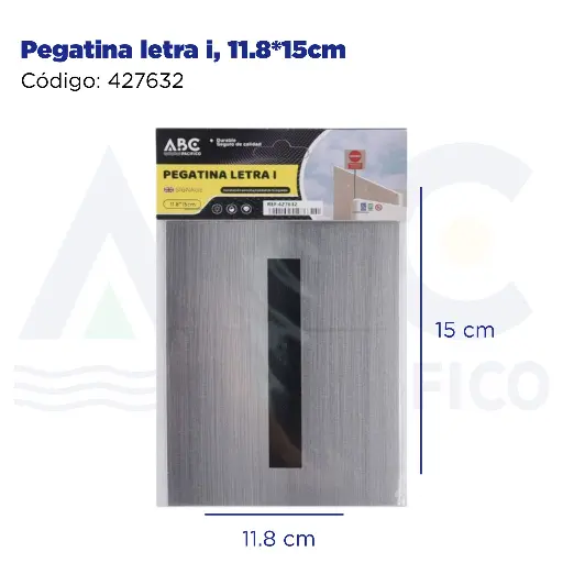 [427632] Pegatina letra i, 11.8*15cm