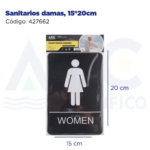 [427662] Sanitarios damas, 15*20cm