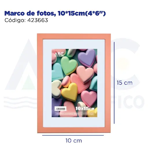 [423663] Marco de fotos, 10*15cm(4*6")