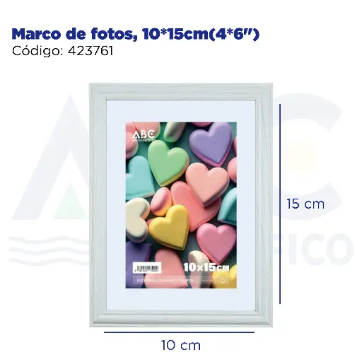 [423761] Marco de fotos, 10*15cm(4*6")