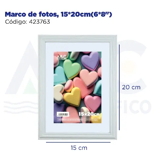 [423763] Marco de fotos, 15*20cm(6*8")