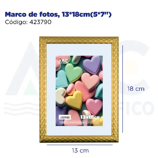 [423790] Marco de fotos, 13*18cm(5*7")