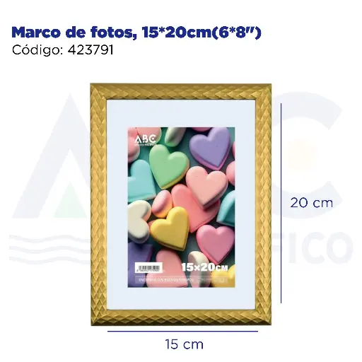 [423791] Marco de fotos, 15*20cm(6*8")