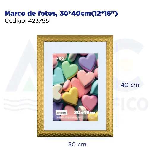 [423795] Marco de fotos, 30*40cm(12*16")