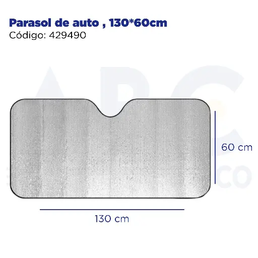 [429490] Parasol de auto , 130*60cm