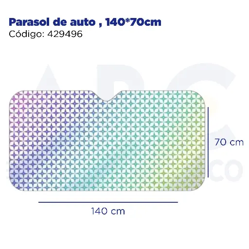 [429496] Parasol de auto , 140*70cm
