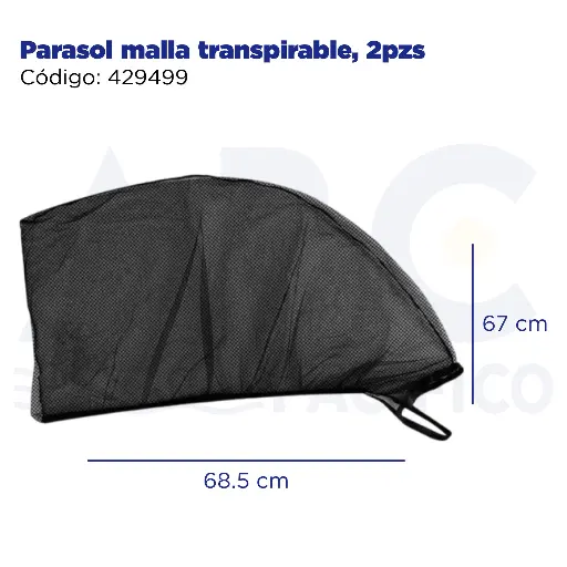 [429499] Parasol malla transpirable, 2pzs