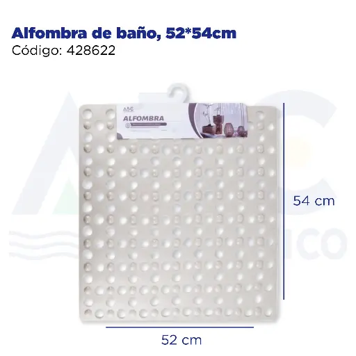 [428622] Alfombra de baño, 52*54cm