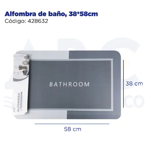 [428632] Alfombra de baño, 38*58cm