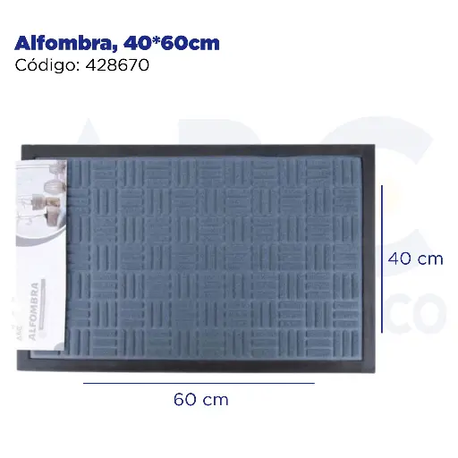 [428670] Alfombra, 40*60cm