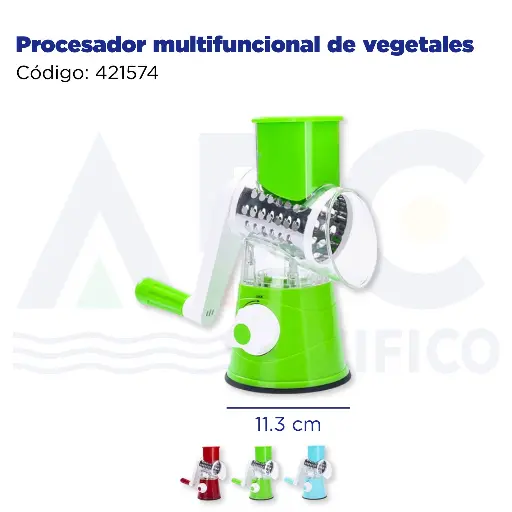[421574] Procesador multifuncional de vegetales, 