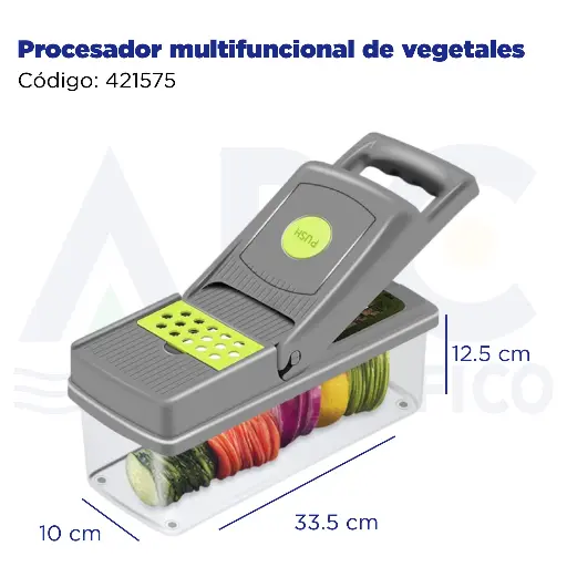 [421575] Procesador multifuncional de vegetales, 