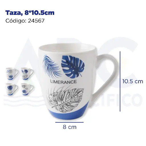 [24567] Taza, 8*10.5cm