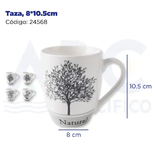 [24568] Taza, 8*10.5cm