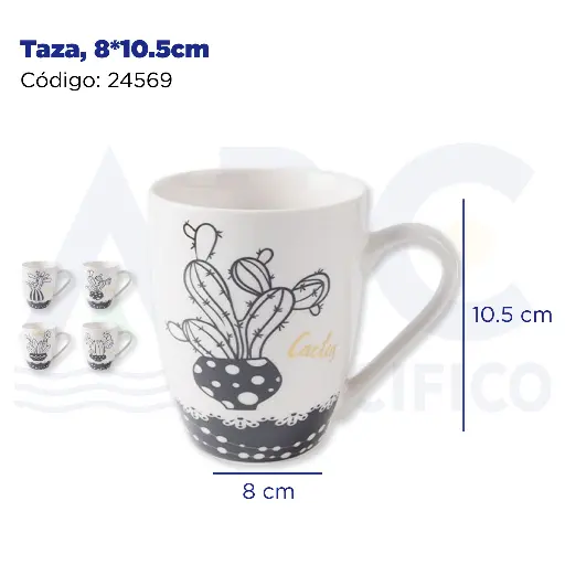 [24569] Taza, 8*10.5cm