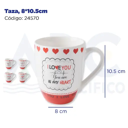 [24570] Taza, 8*10.5cm