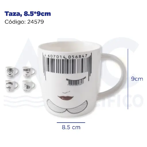 [24579] Taza, 8.5*9cm