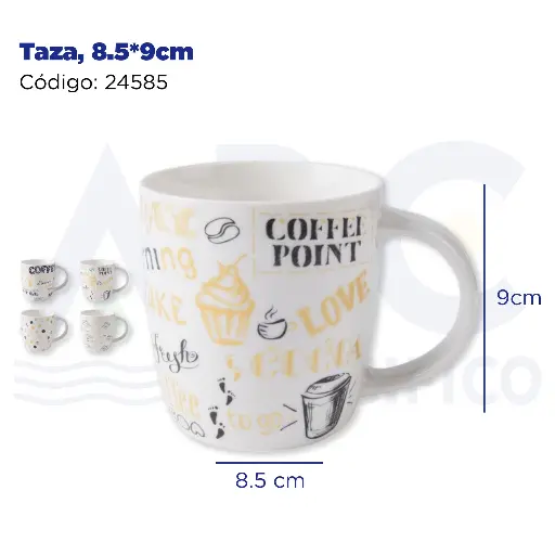 [24585] Taza, 8.5*9cm
