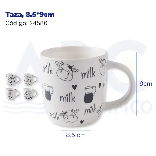 [24586] Taza, 8.5*9cm