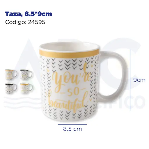 [24595] Taza, 8.5*9cm