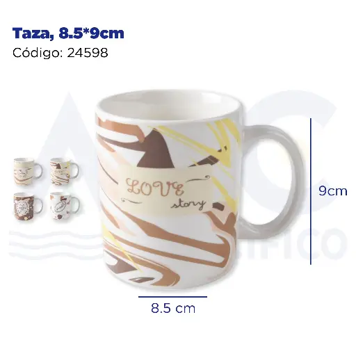 [24598] Taza, 8.5*9cm