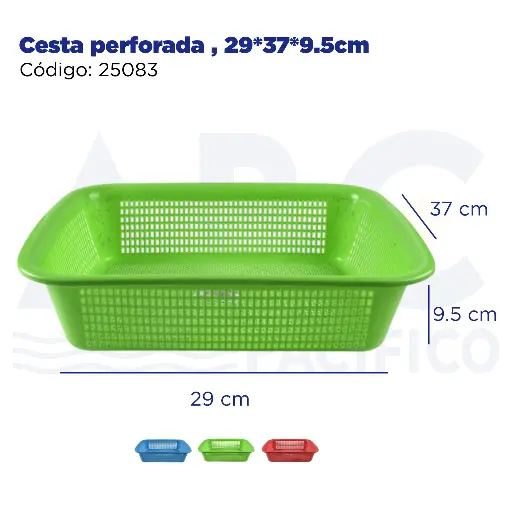 [25083] Cesta perforada , 29*37*9.5cm