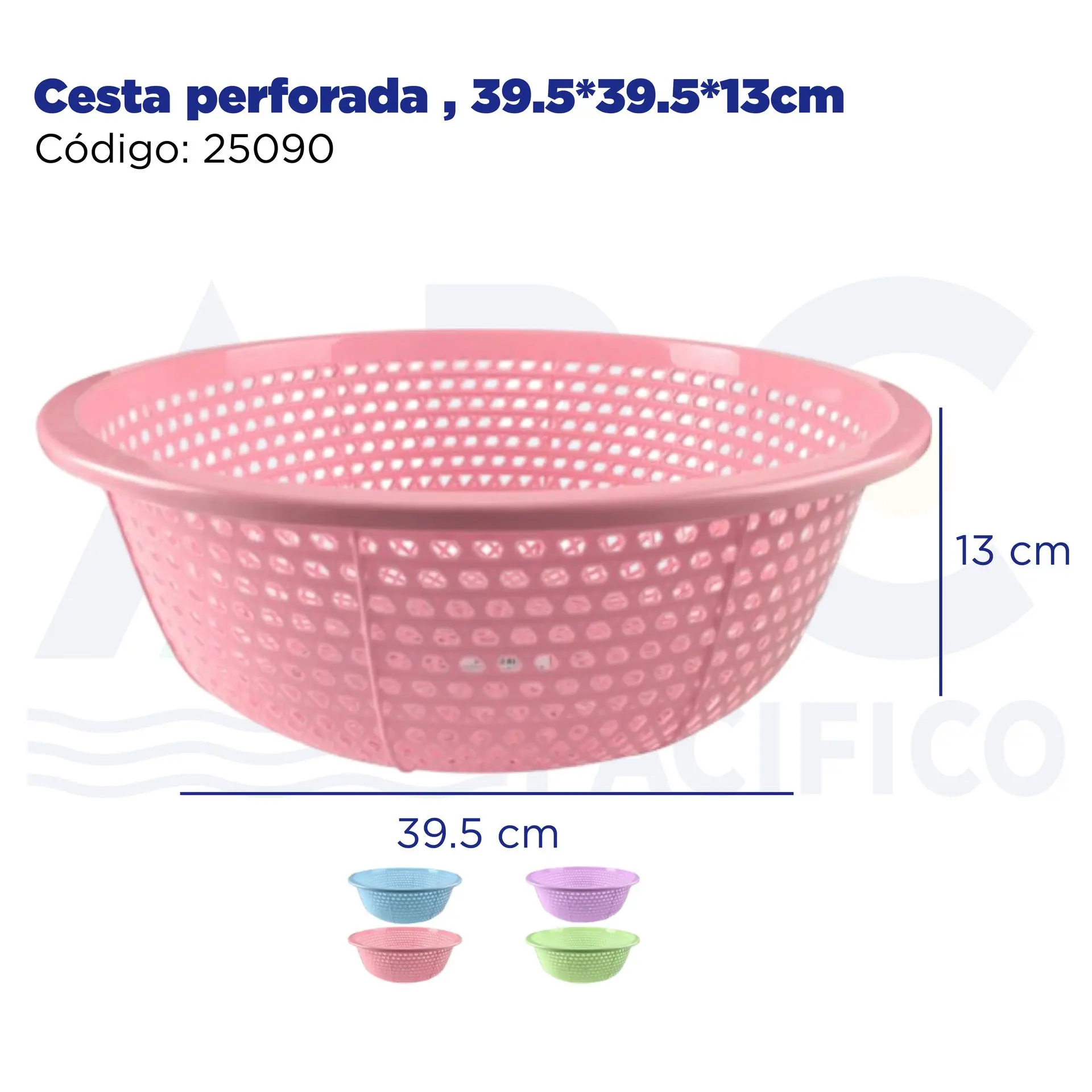 [25090] Cesta perforada , 39.5*39.5*13cm