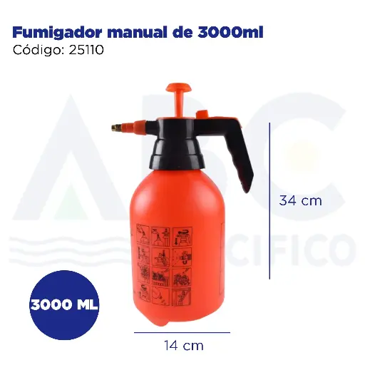 [25110] Fumigador manual de 3000ml