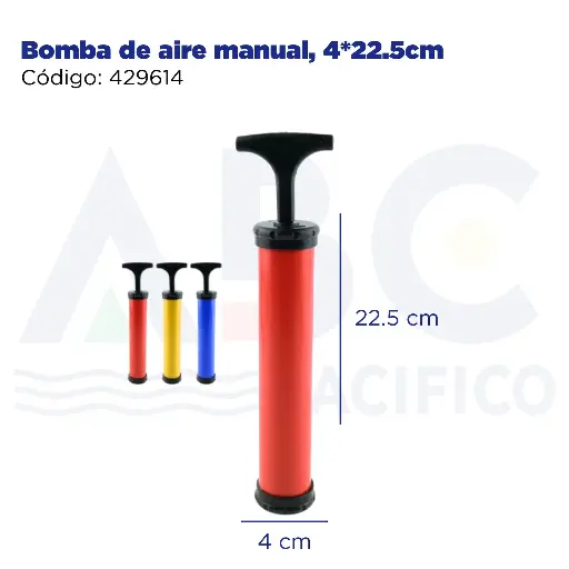 [429614] Bomba de aire manual, 4*22.5cm