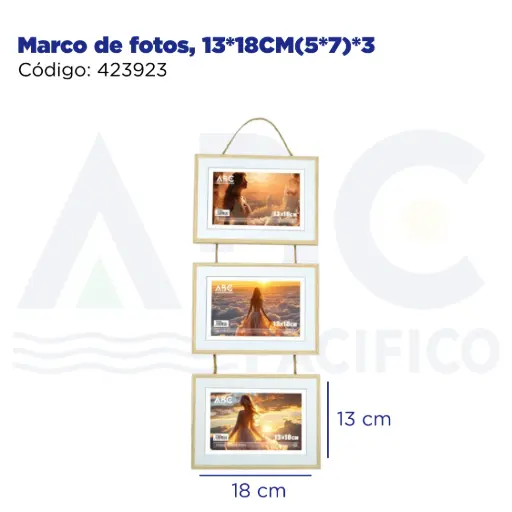[423923] Marco de fotos, 13*18CM(5*7)*3