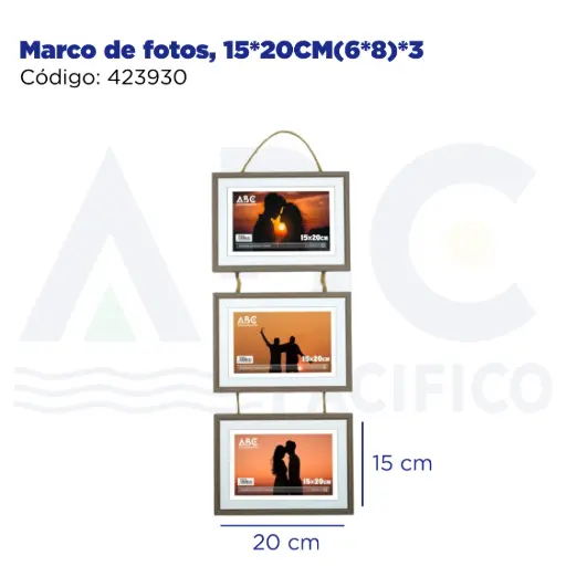 [423930] Marco de fotos, 15*20CM(6*8)*3
