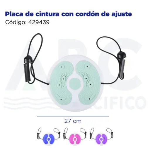 [429439] Placa de cintura  con cordón de ajuste