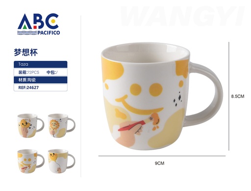 [24627] Taza de cerámica, 8*9.5cm
