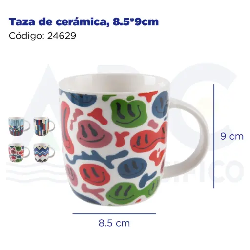 [24629] Taza de cerámica, 8*9.5cm