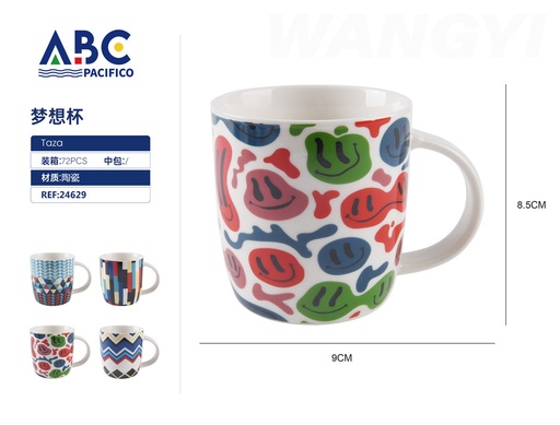 [24629] Taza de cerámica, 8*9.5cm