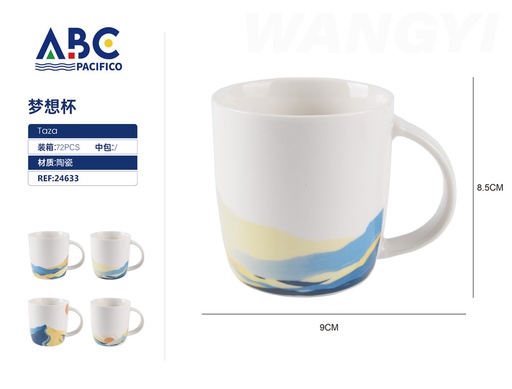 [24633] Taza de cerámica, 8*9.5cm