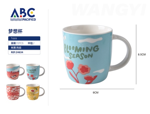 [24634] Taza de cerámica, 8*9.5cm
