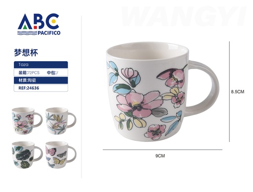 [24636] Taza de cerámica, 8*9.5cm