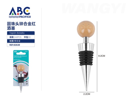 [02630] Tapón para botella de vino