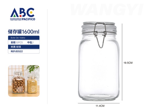 [03522] Frasco hermético de 1600ml