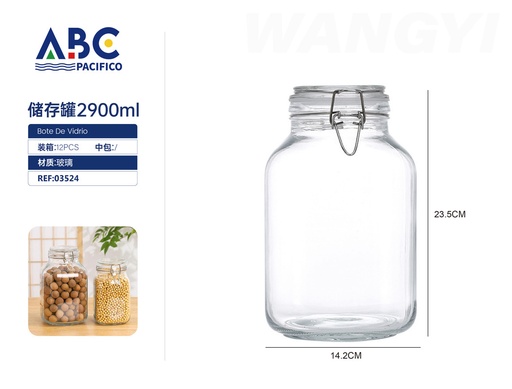 [03524] Frasco hermético de 2900ml
