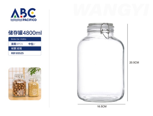 [03525] Frasco hermético de 4800ml
