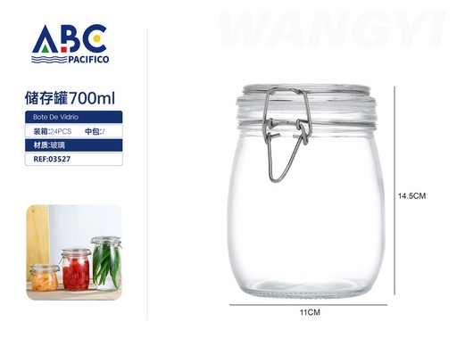 [03527] Frasco hermético de 700ml