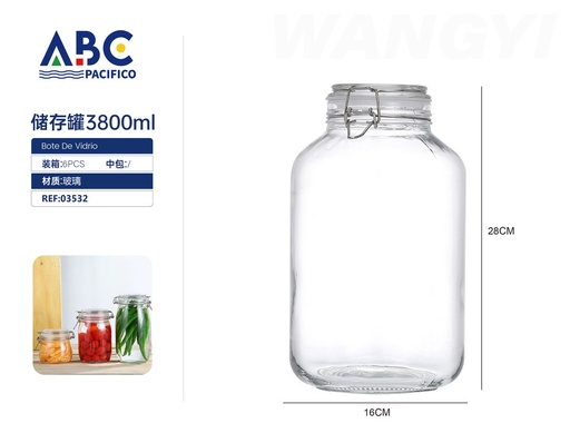 [03532] Frasco hermético de 3800ml